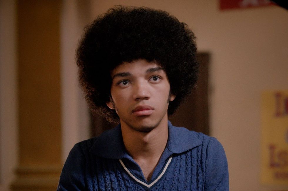 Justice Smith as Zeke 'Books' Figuero on The Get Down