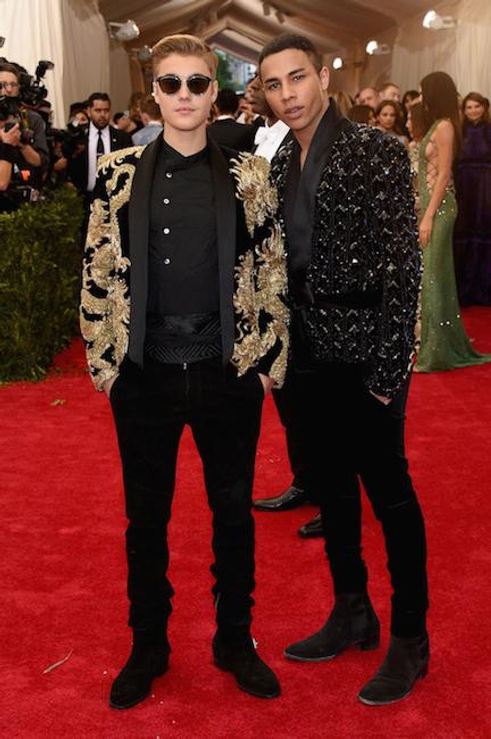 Justin Beiber & Olivier Rousteing