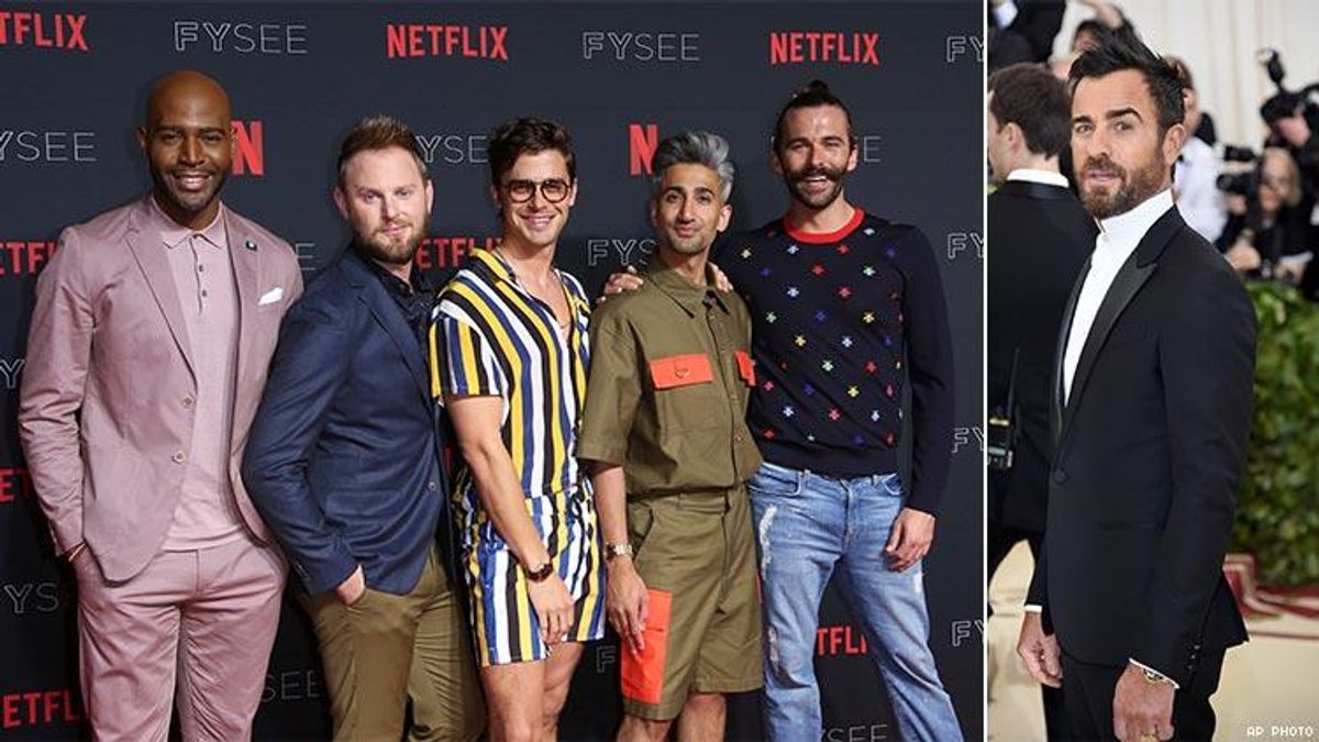 Justin Theroux Totally Slid Into the 'Queer Eye' Cast's DMs