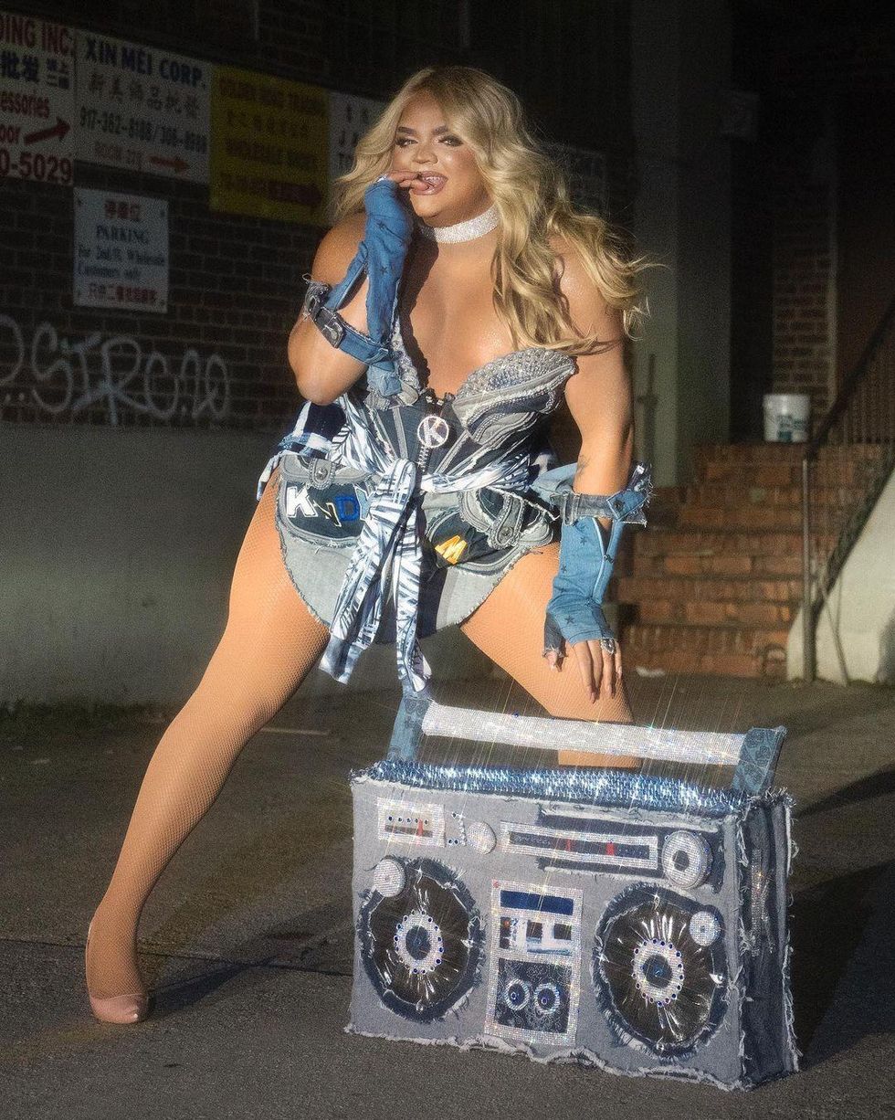 Kandy Muse in Drag Race 12 look