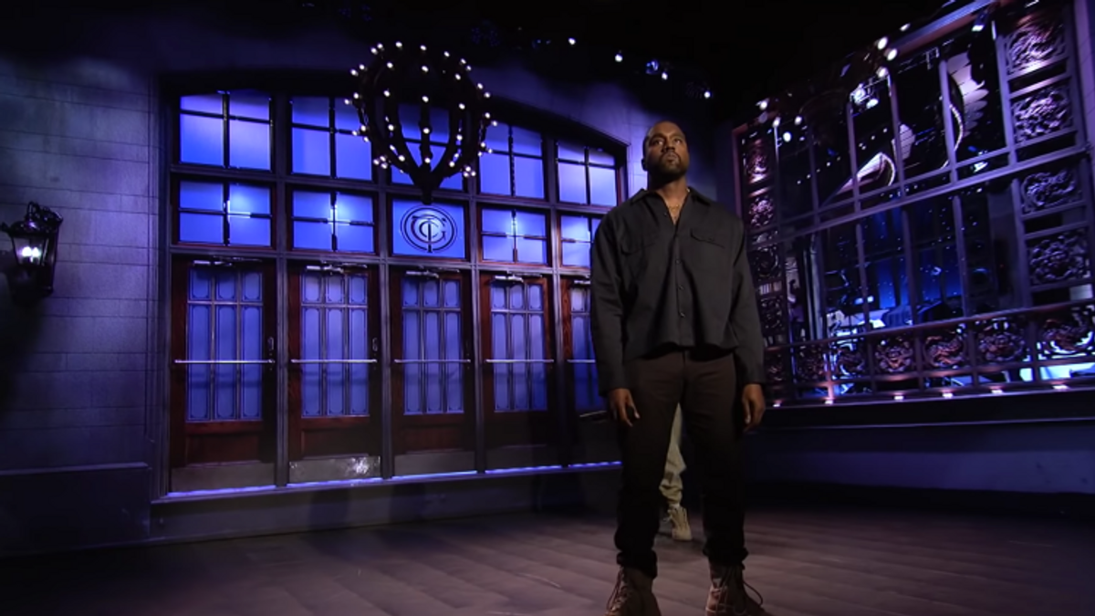 Kanye West Closes Out 'Saturday Night Live' With a Bizarre Pro-Trump Rant