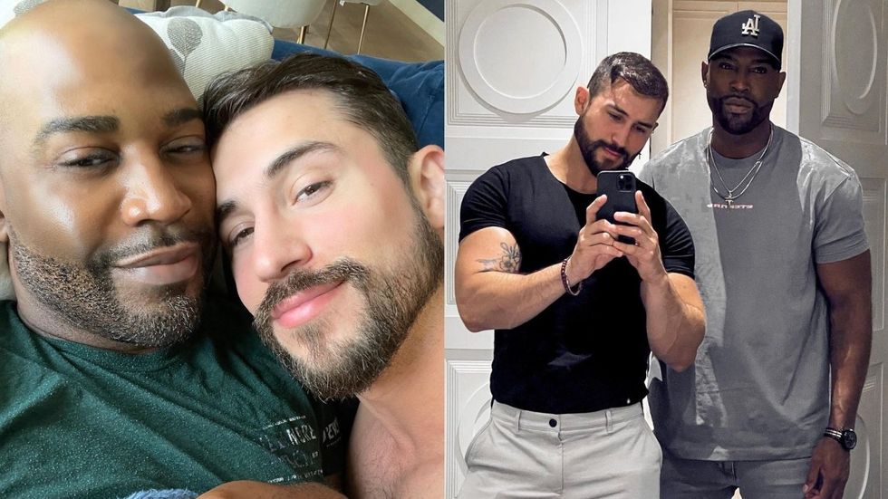 Karamo Brown and Carlos Mebel