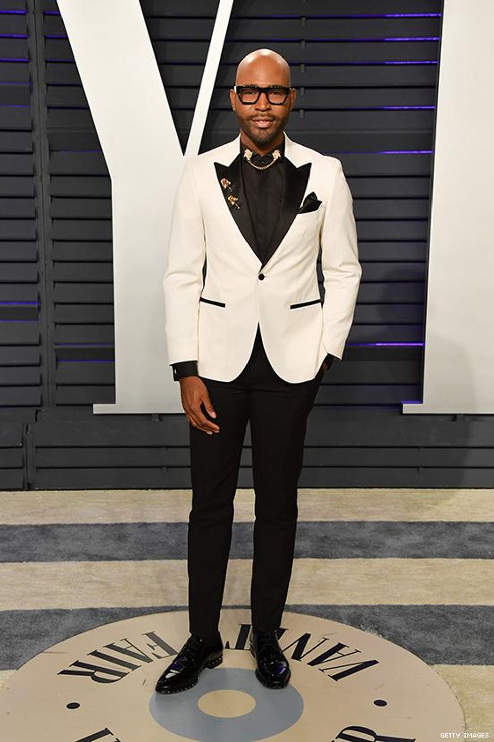 Karamo Brown at the Vanity Fair Oscars After Party