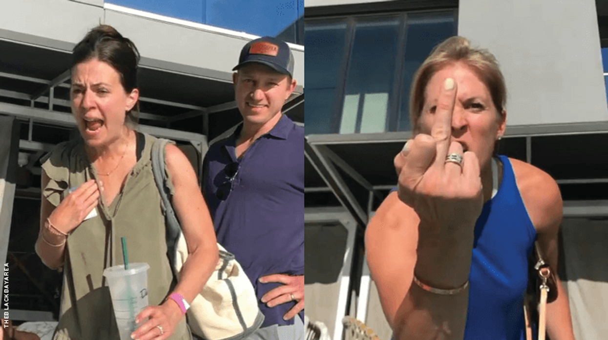 karens at a hotel being shamed