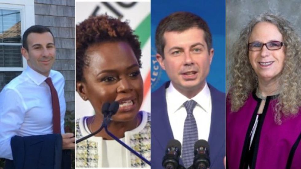 Karine Jean-Pierre, Pili Tobar, and Carlos Elizondo are out members of incoming Biden-Harris administration