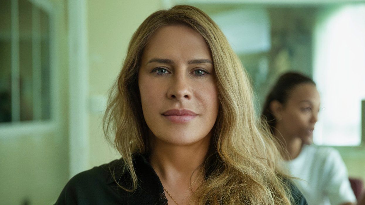 Karla Sofía Gascón as the titular character in Emilia Pérez