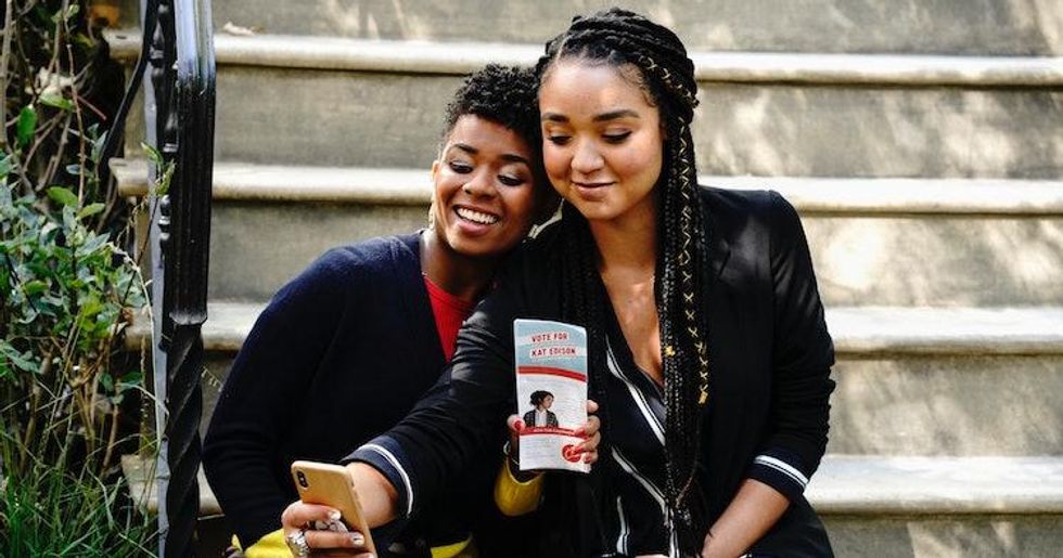 Kat Edison and Tia Clayton in 'The Bold Type'