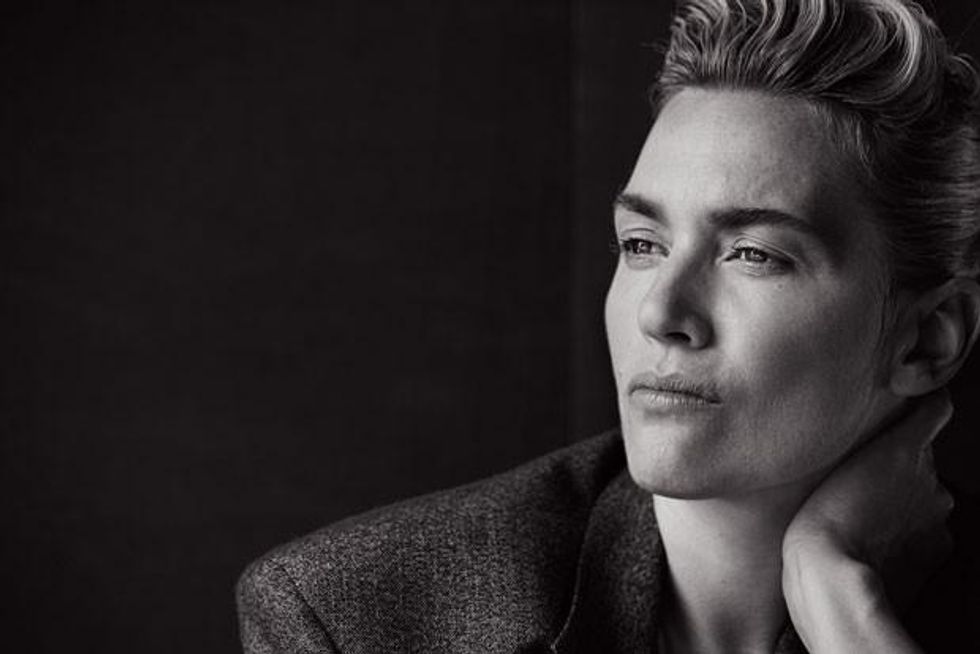 kate winslet l'uomo vogue
