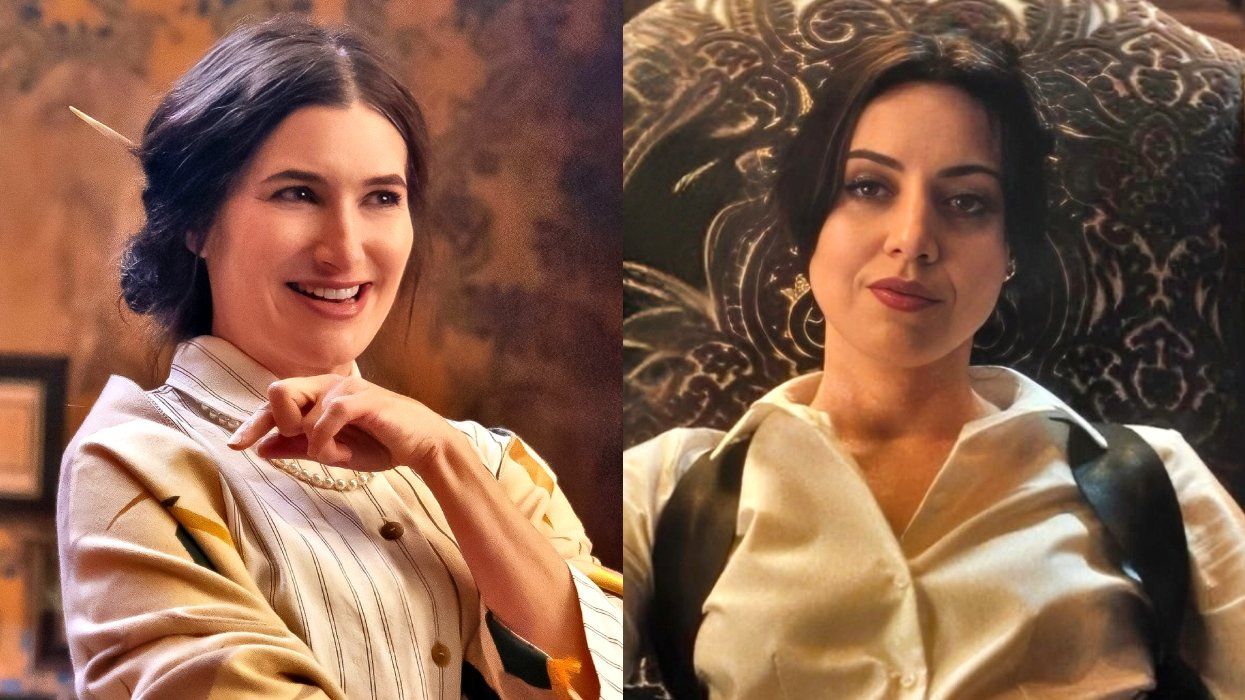 Kathryn Hahn as Agatha Harkness and Aubrey Plaza as Rio Vidal a.k.a. Green Witch on Agatha All Along