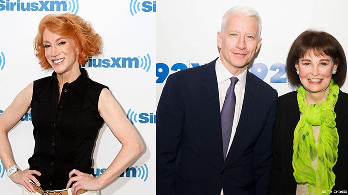Kathy Griffin Says She Knew Anderson Cooper’s Mother Better Than Him
