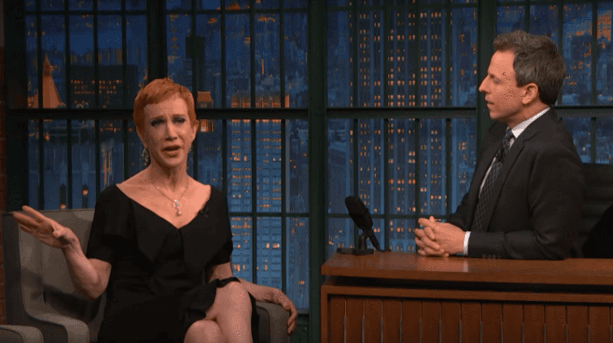 Kathy Griffin Spills the Tea On the Sean Hannity & the Severed Head Photo