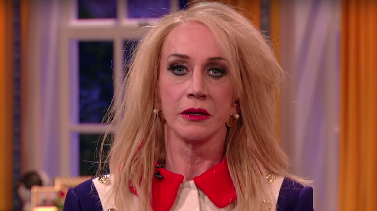 Kathy Griffin Takes On Kellyanne Conway On 'The President Show' (Watch)