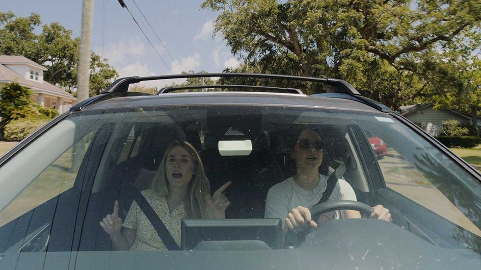 Katie Corwin as Katie, Delaney Buffett as Delaney