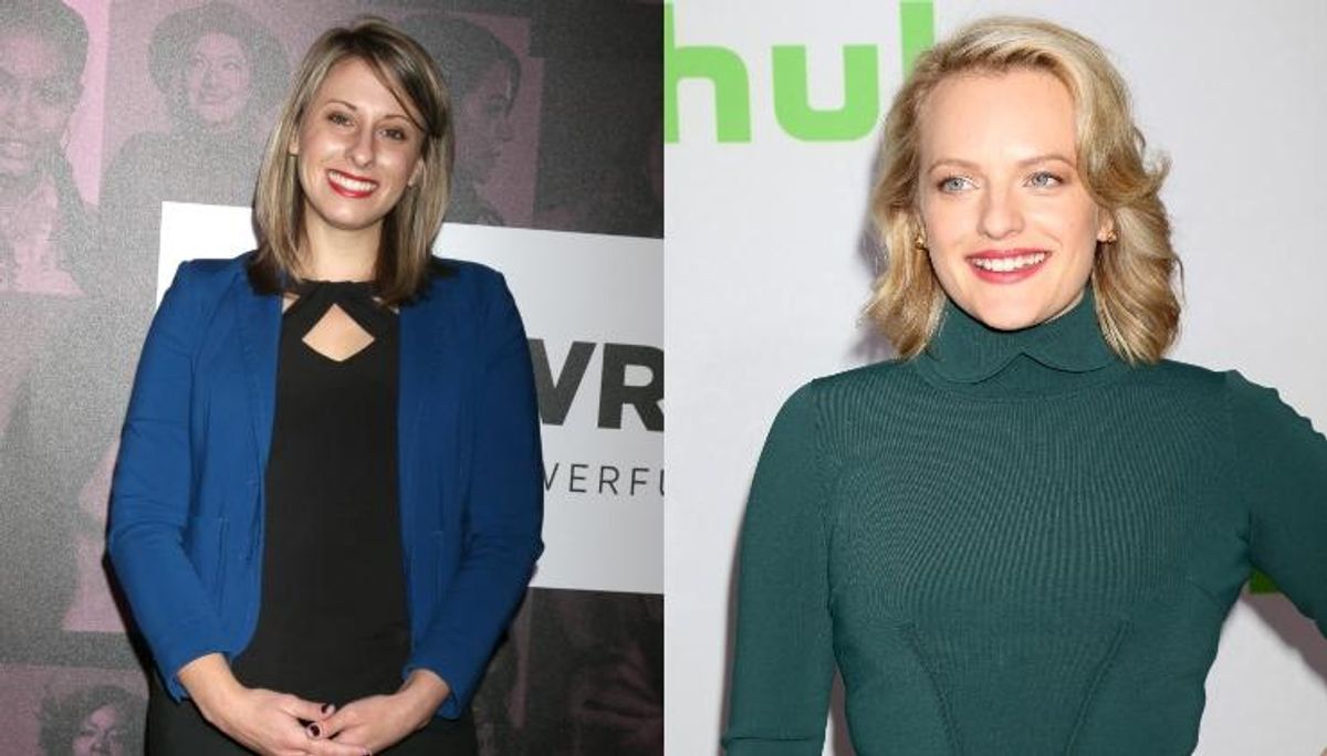 Katie Hill and Elisabeth Moss
