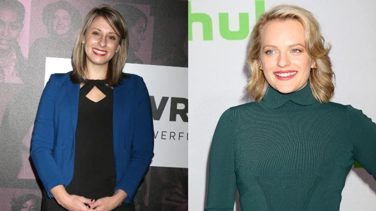 Katie Hill and Elisabeth Moss