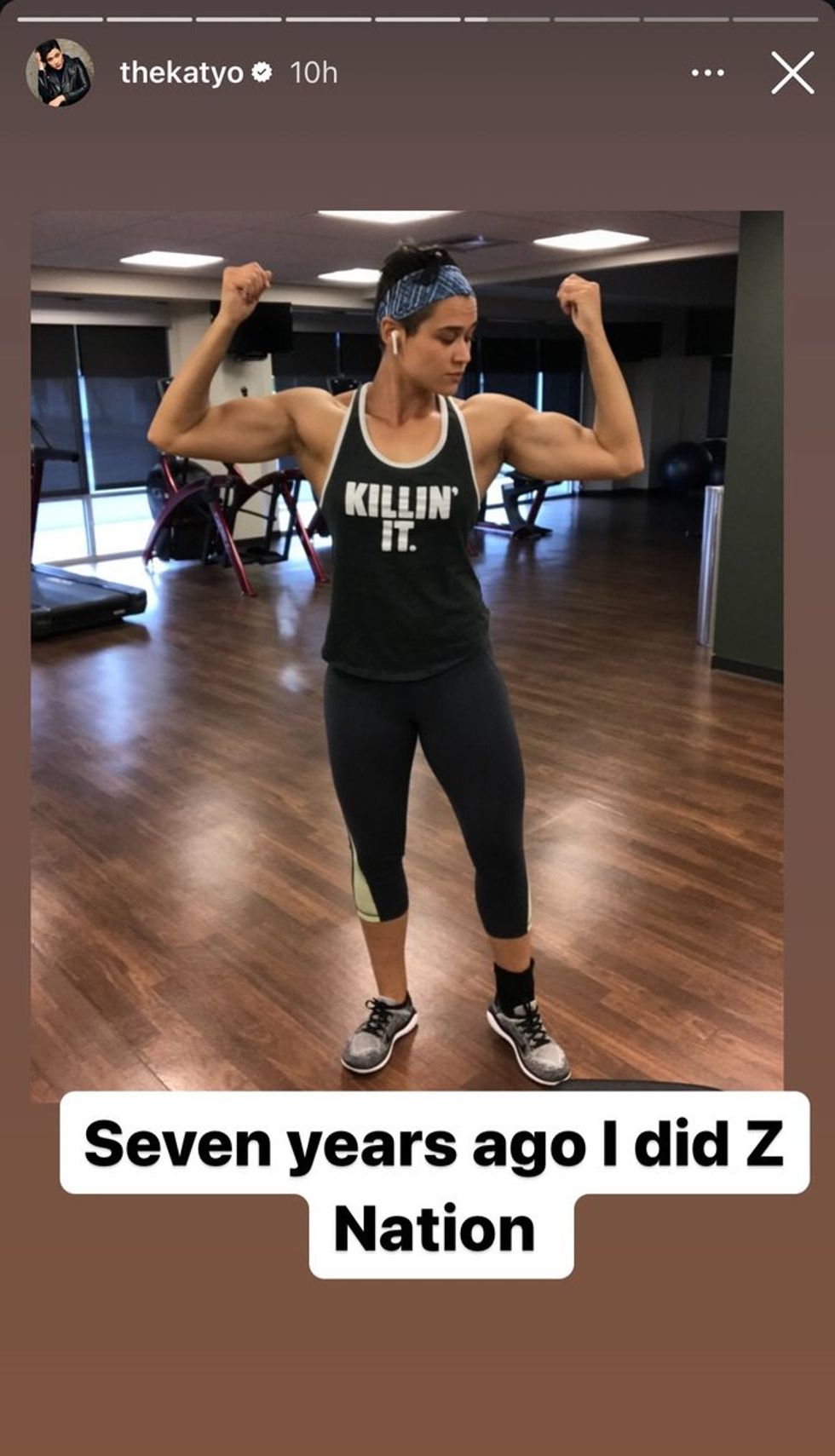 Katy o'brian instagram bodybuilding