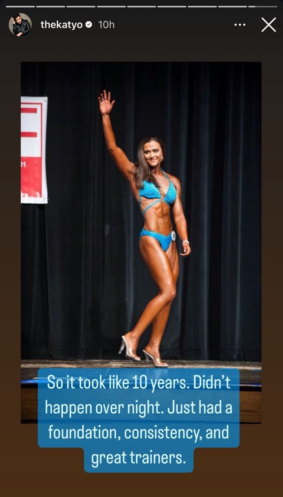 Katy o'brian instagram bodybuilding