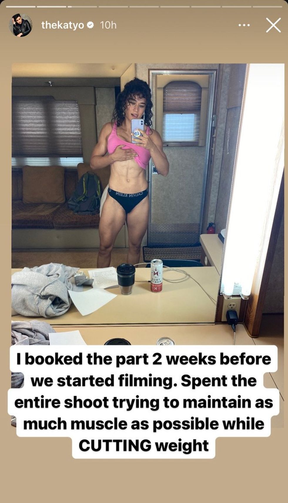 Katy o'brian instagram bodybuilding