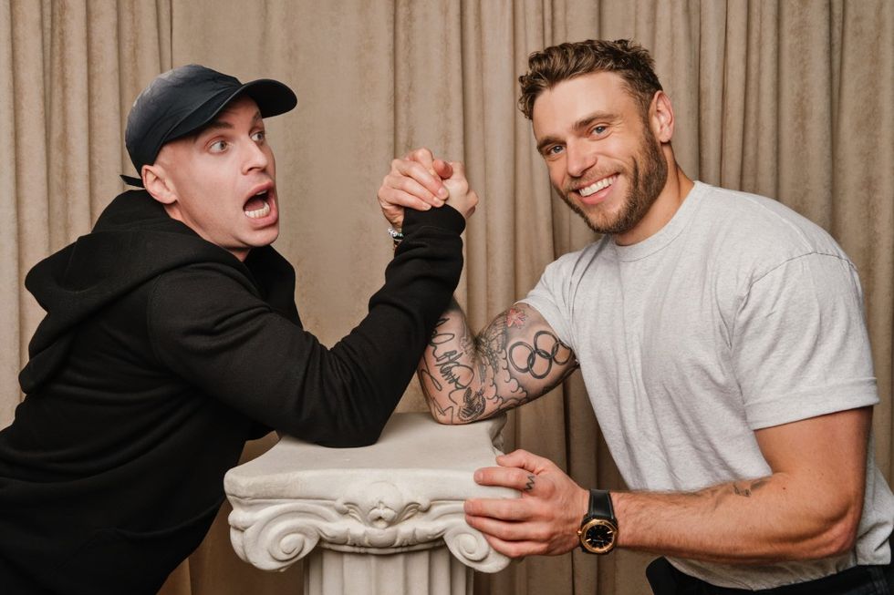 Katya and Gus Kenworthy on Who's the A-hole season 3