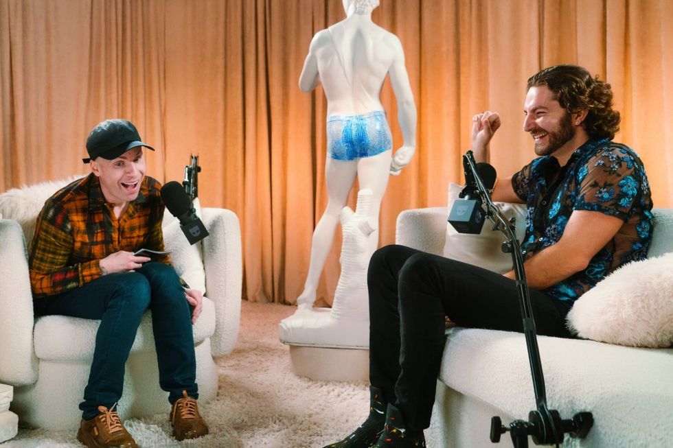 Katya and Zachary Zane on Who's the A-hole season 3