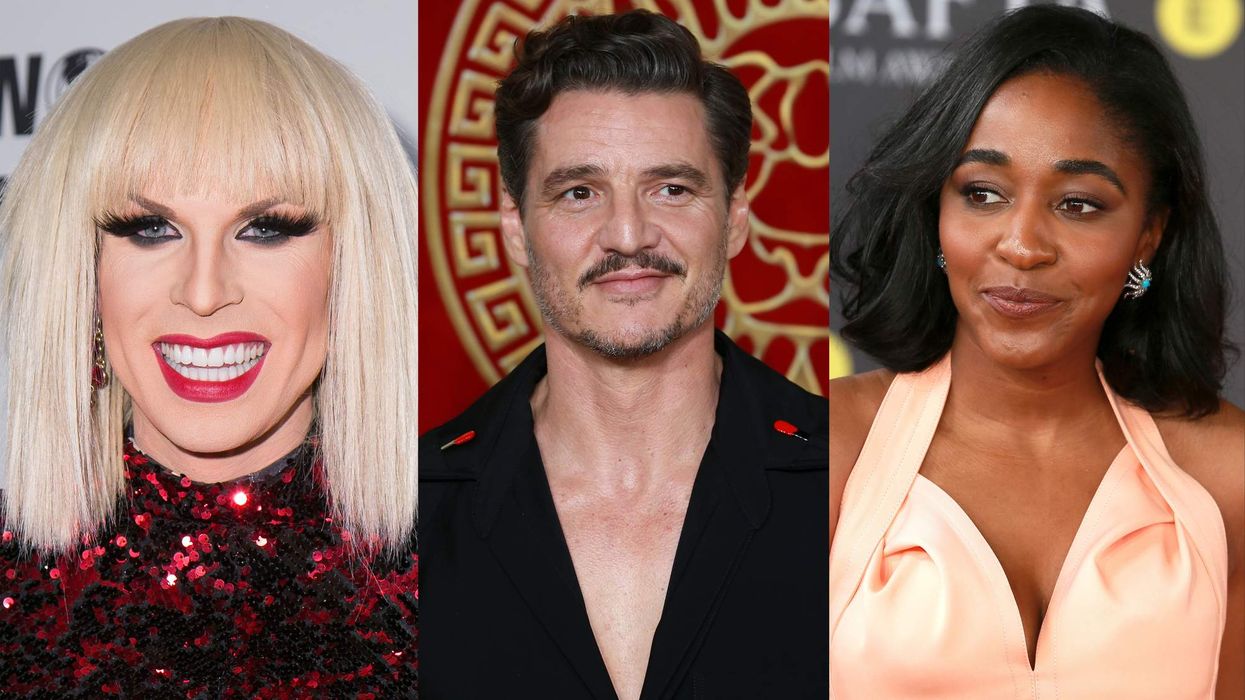 Katya, Pefro Pascal, and Ayo Edebiri.