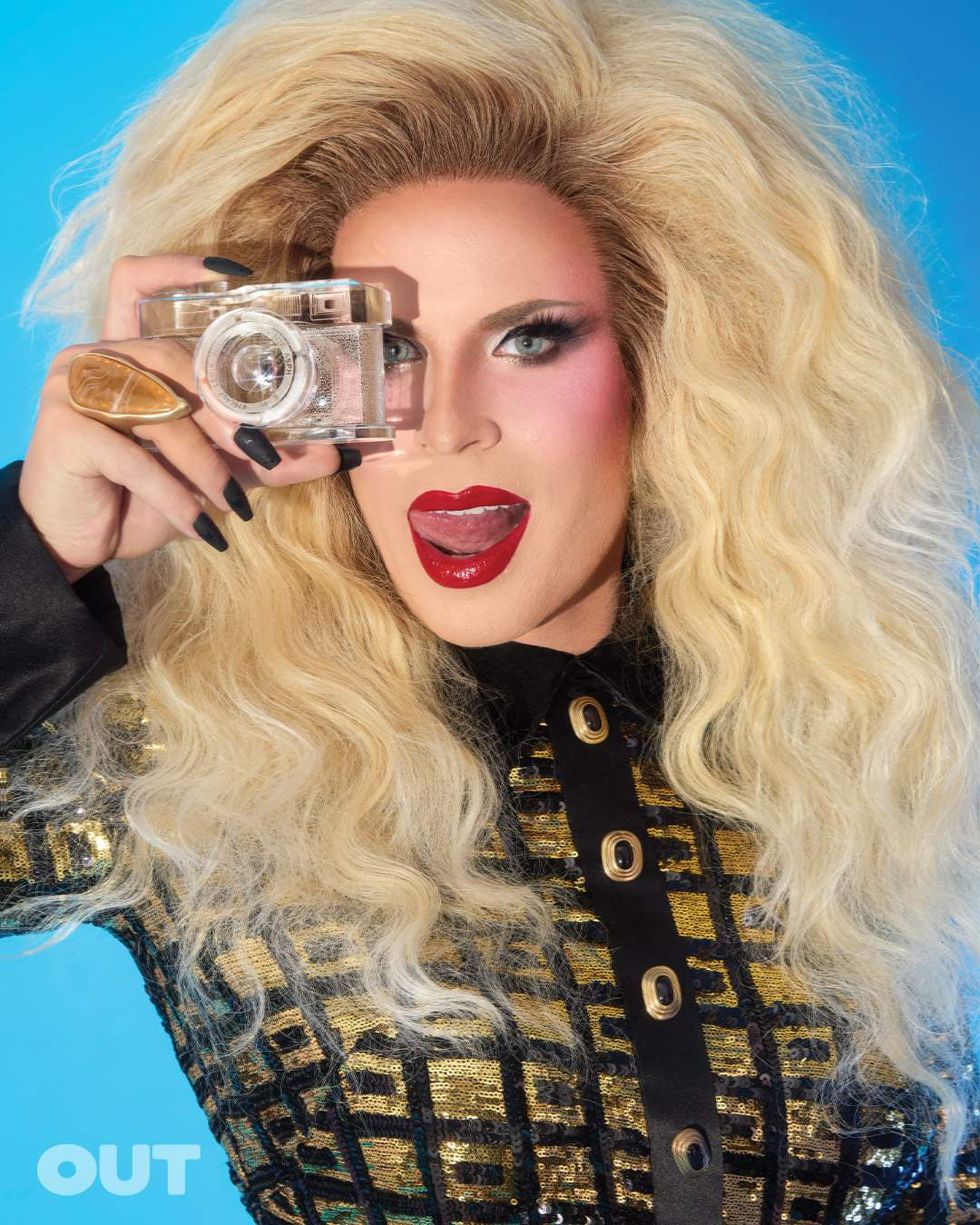 Katya Zamolodchikova photographed for Out