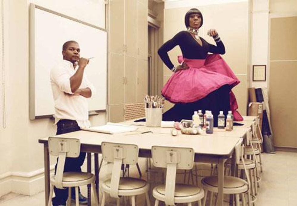 Kehinde Wiley & Bebe Zahara Benet: Life Drawing Class