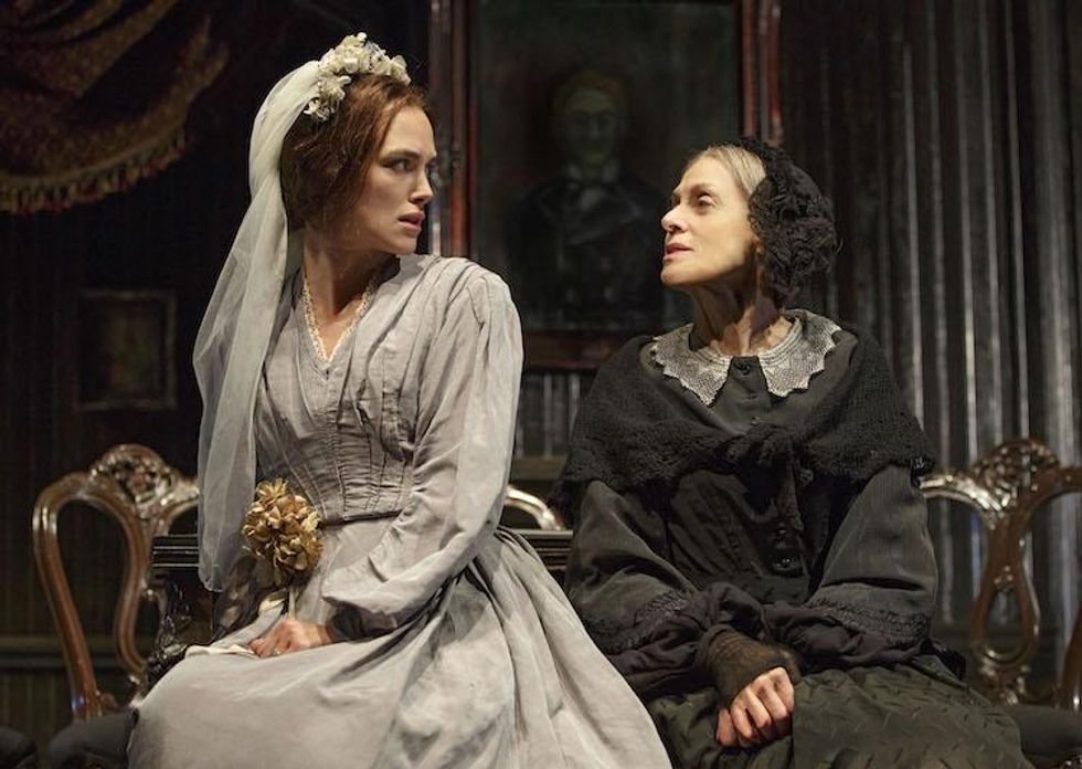 Keira Knightley and Judith Light in THERESE RAQUIN photo by Joan Marcus