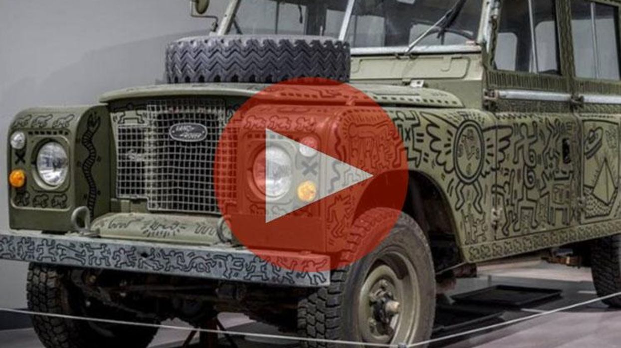 Keith Haring Art Car