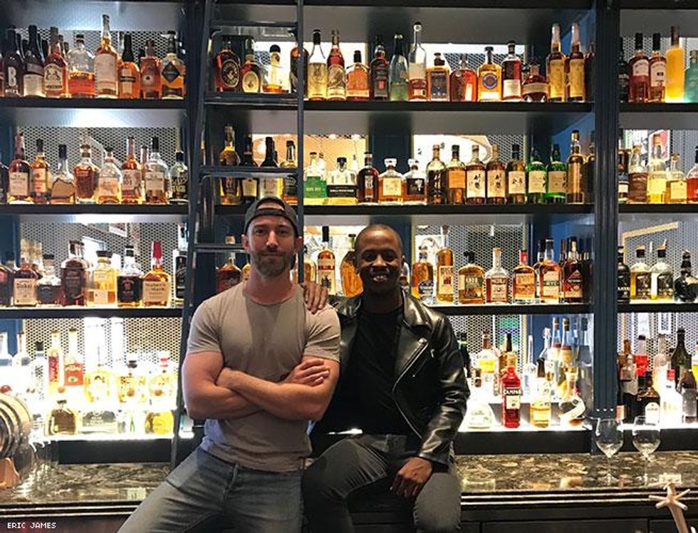 Kelechi and Luke at Libertine