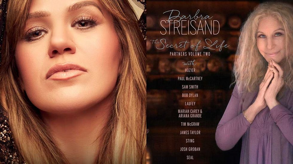 Kelly Clarkson and Barbra Streisand
