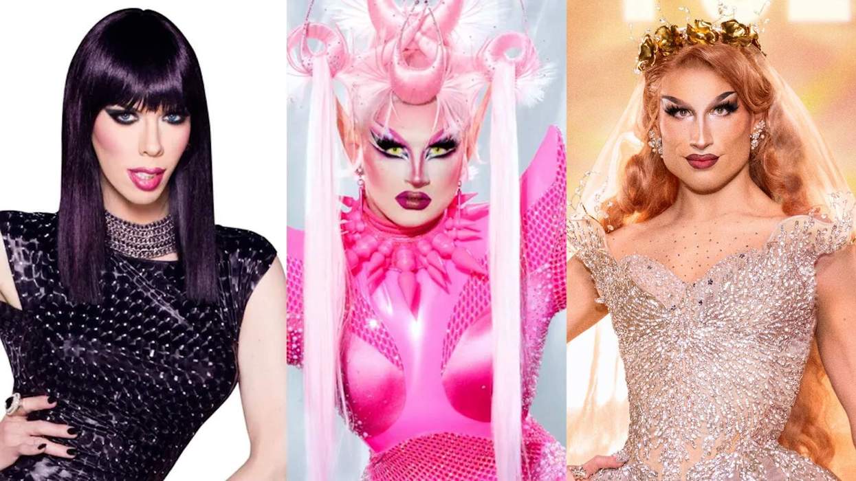 Kelly Mantle in season 6; Irene The Alien in season 15; DD Fuego in season 18 of RuPaul's Drag Race.