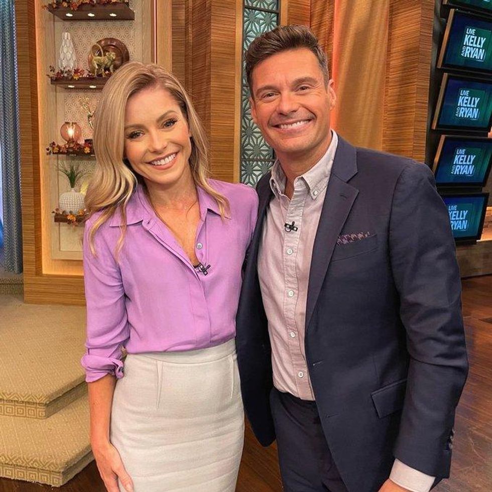Kelly Ripa and Ryan Seacrest