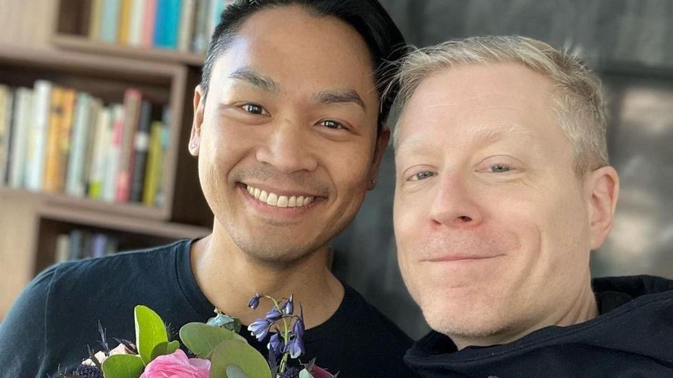 Ken Ithiphol and Anthony Rapp