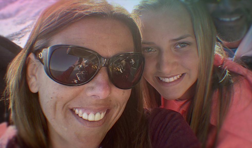 Kendra Licari and Lauryn in Unknown Number The High School Catfish netflix documentary