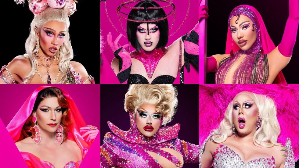 Kerri Colby; Lydia B Kollins; Jorgeous; Nicole Paige Brooks; Mistress Isabelle Brooks; Tina Burner on RuPaul's Drag Race All Stars 10