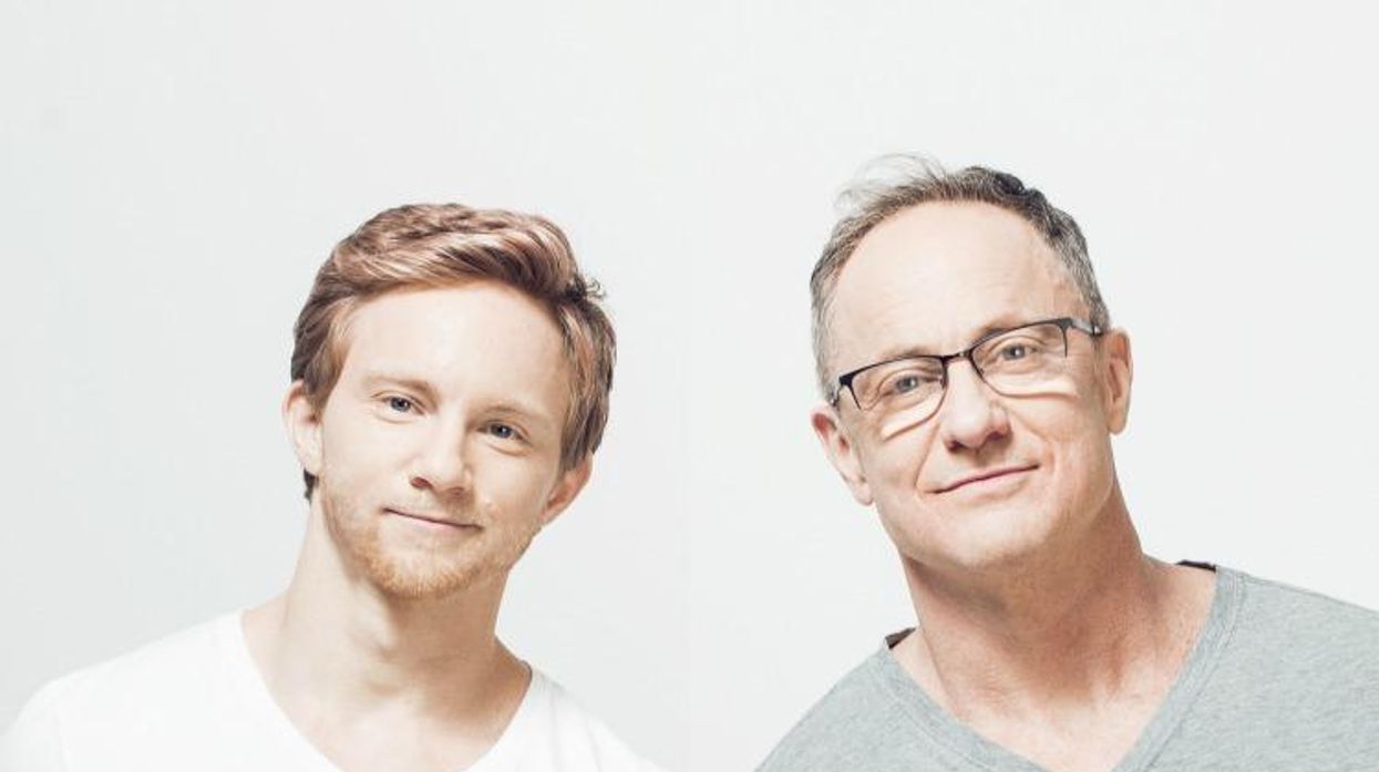 Kevin and Alex Newman