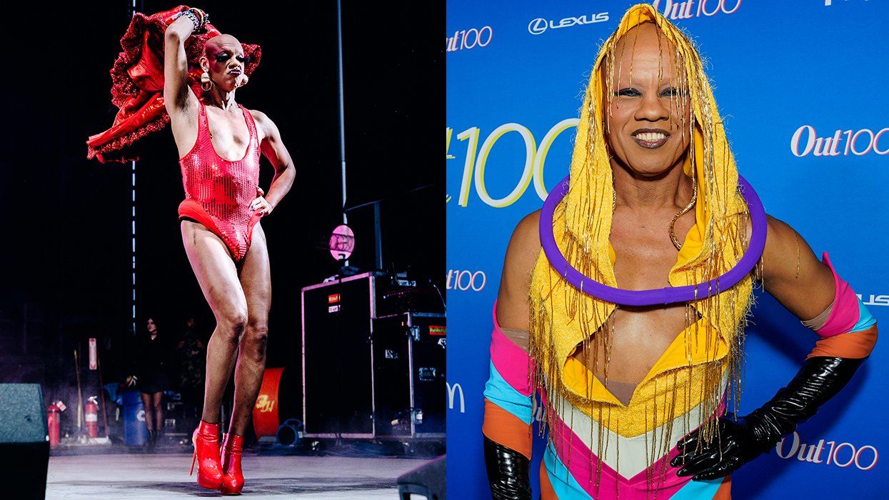 Kevin Aviance performs with Queens of the Dancefloor at the All Things Go Music Festival 2024 and attends The Out100 Party 2023