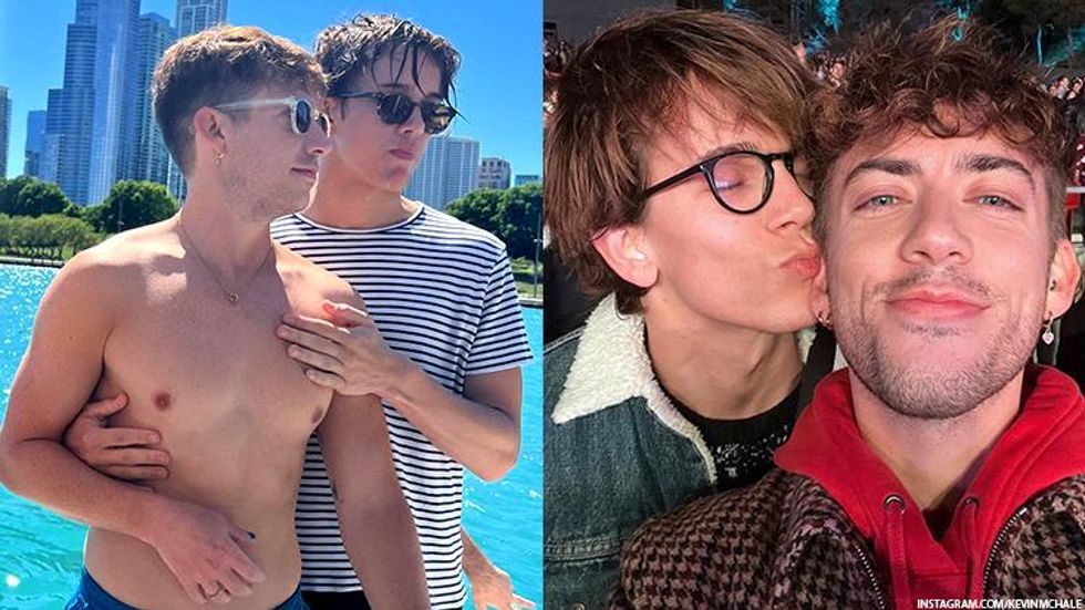 Kevin McHale and Austin McKenzie