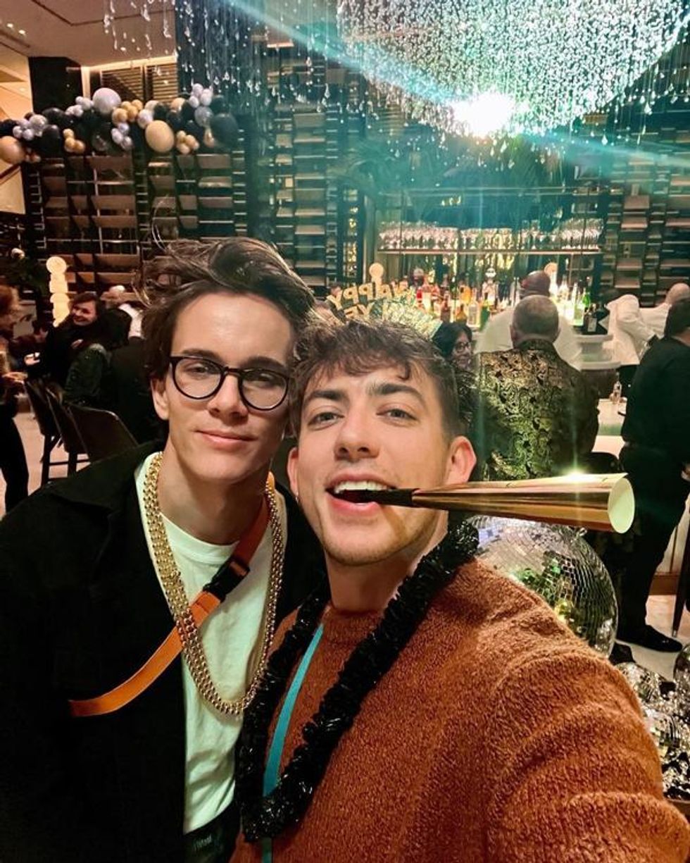 Kevin McHale and Austin McKenzie