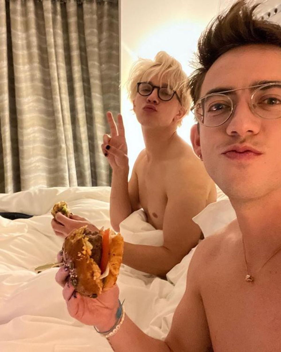 Kevin McHale and Austin McKenzie