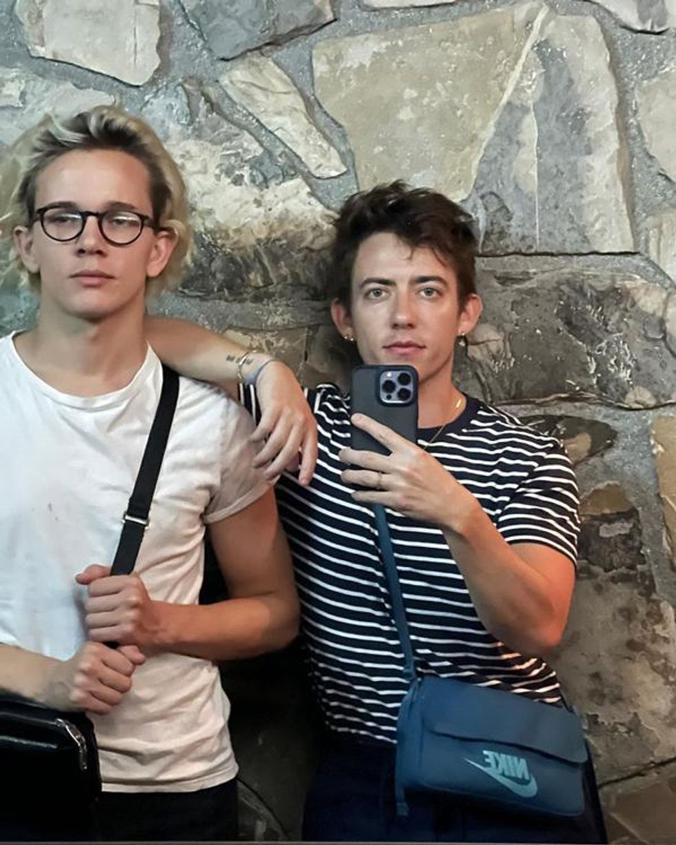 Kevin McHale and Austin McKenzie