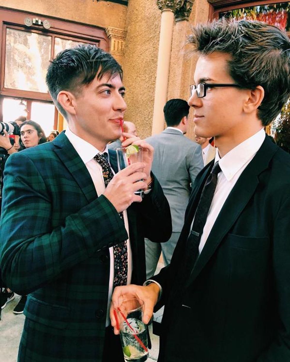 Kevin McHale and Austin McKenzie