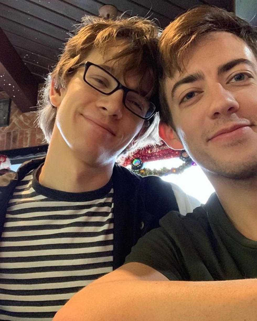 Kevin McHale and Austin McKenzie