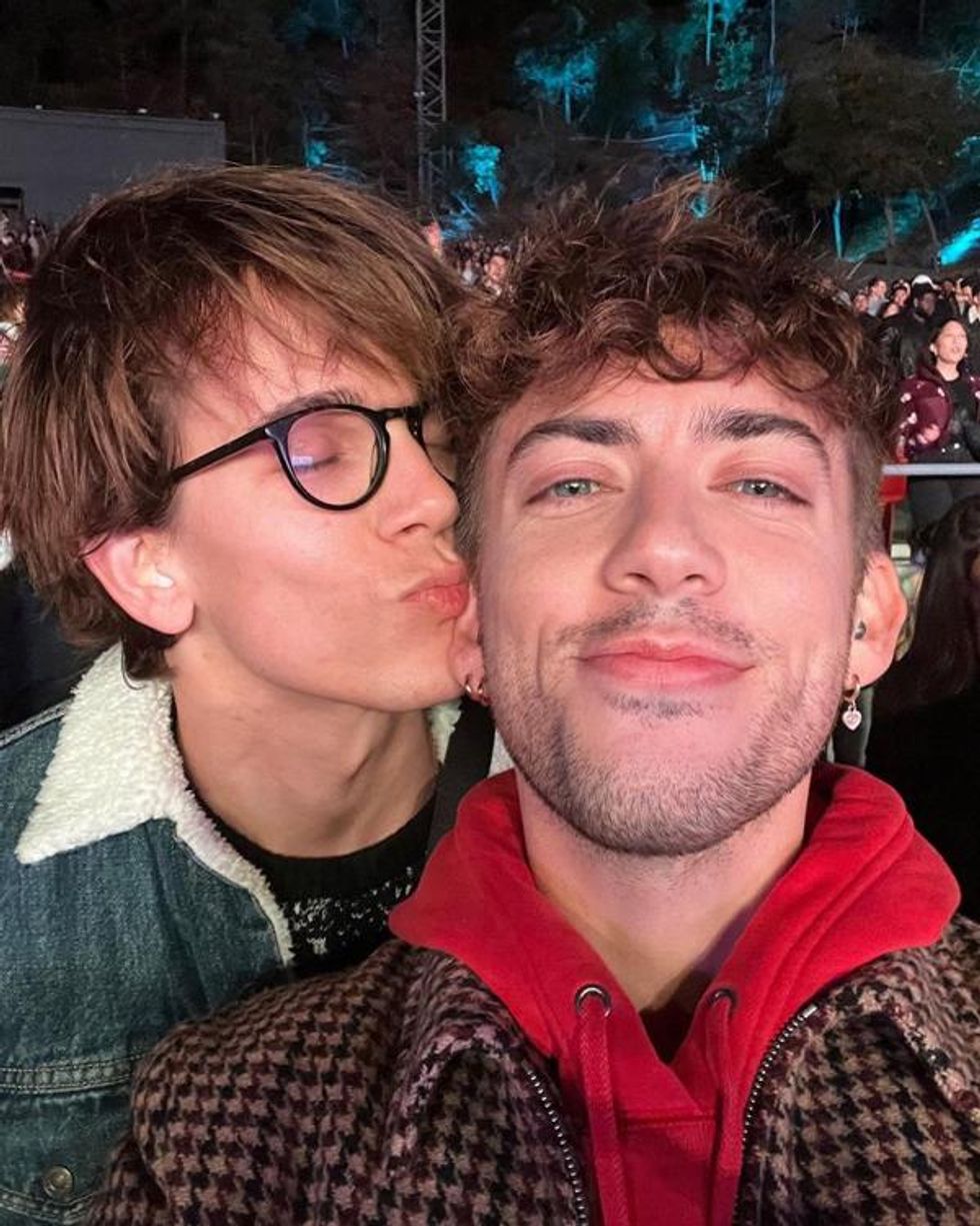 Kevin McHale and Austin McKenzie