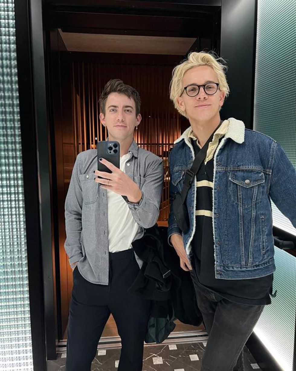 Kevin McHale and Austin McKenzie