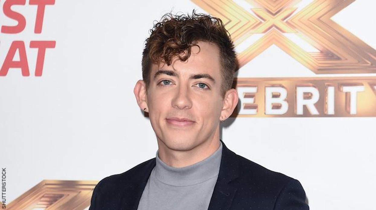 Kevin McHale on a red carpet