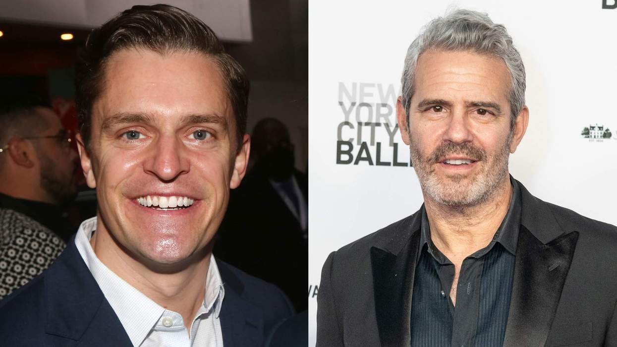 Kevin Sobieski and Andy Cohen.