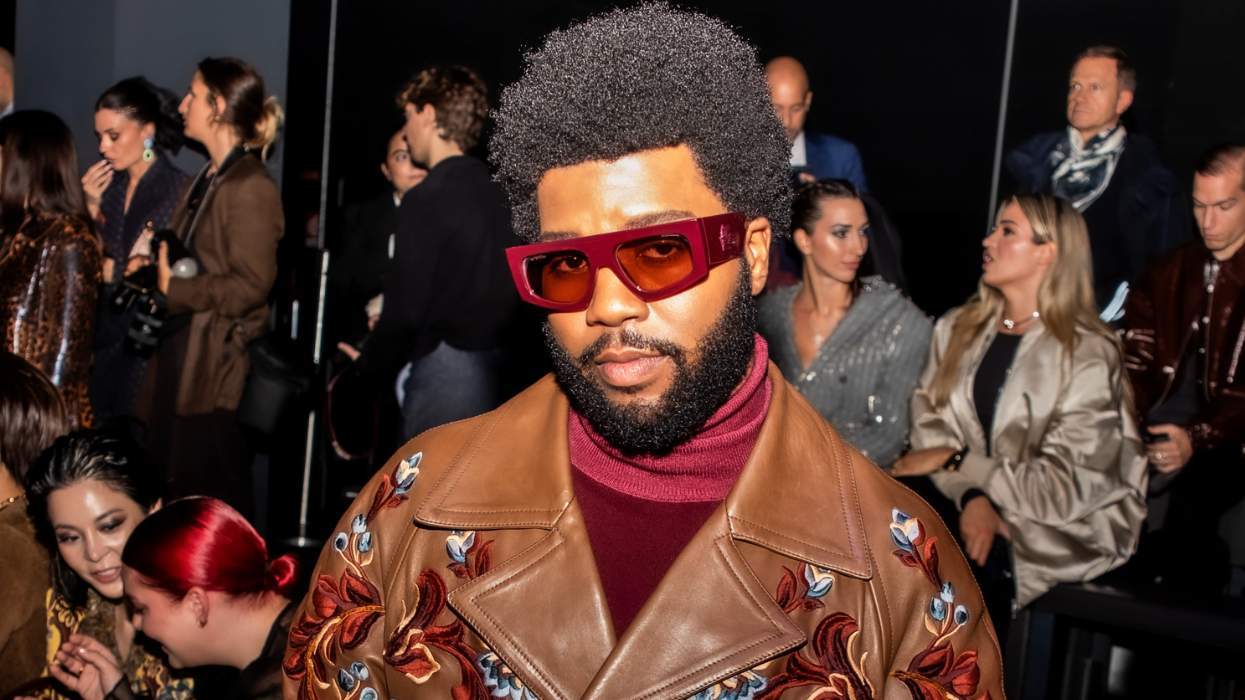 Khalid guest at Etro fashion show during Milan Fashion Week Women's Spring Summer 2025