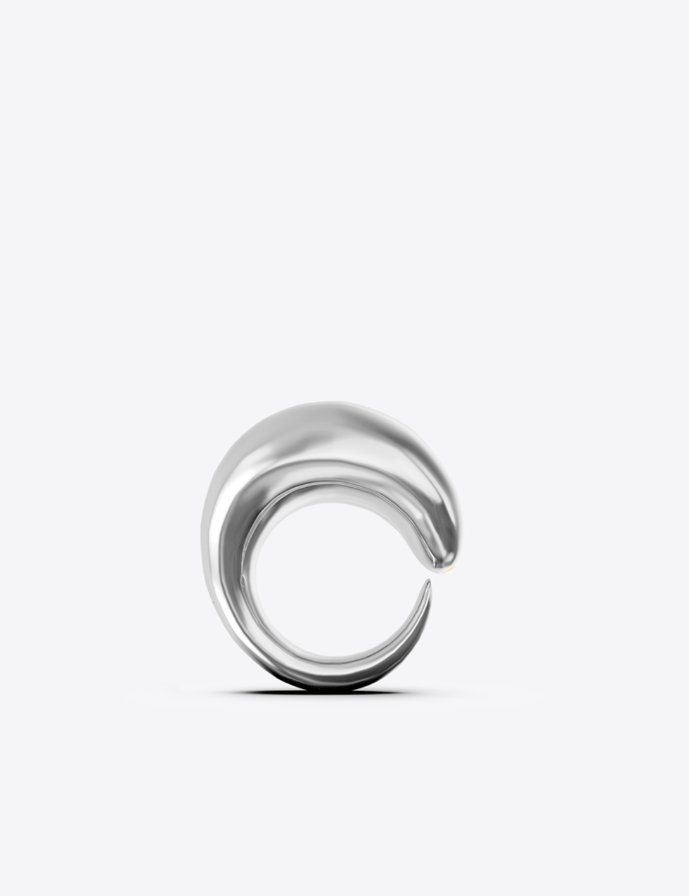 Khartoum II Ring Nude in Sterling Silver